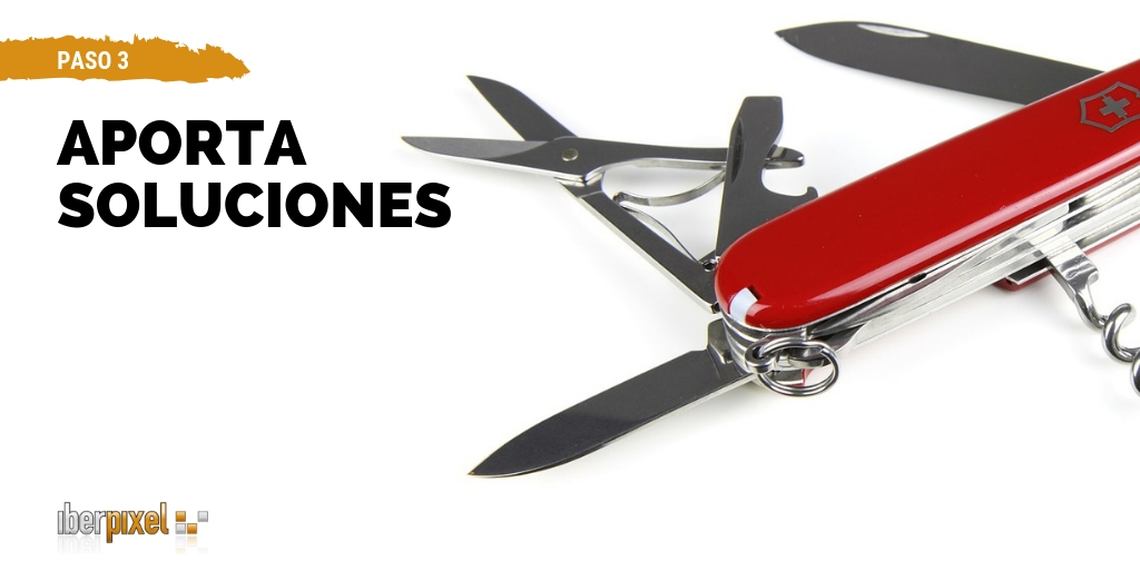 soluciona las necesidades del cliente