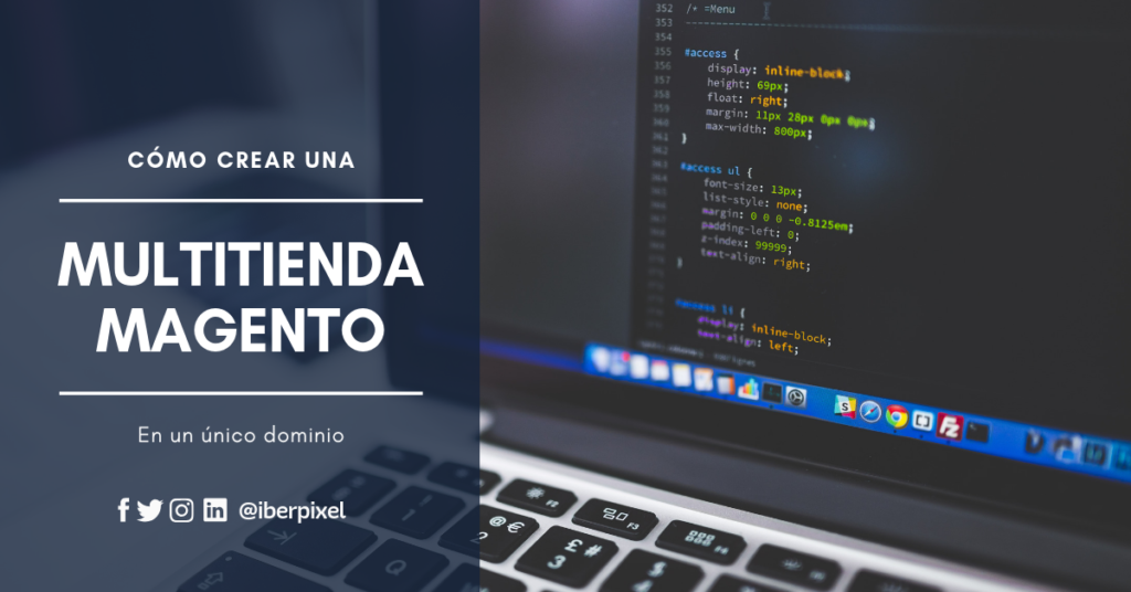 Multitienda Magento único dominio