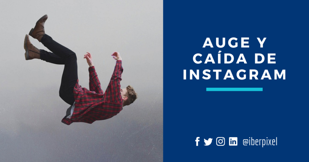 auge y caída Instagram