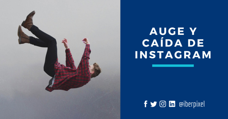 auge y caída Instagram