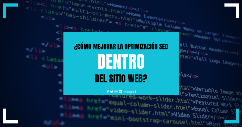 Optimización SEO web